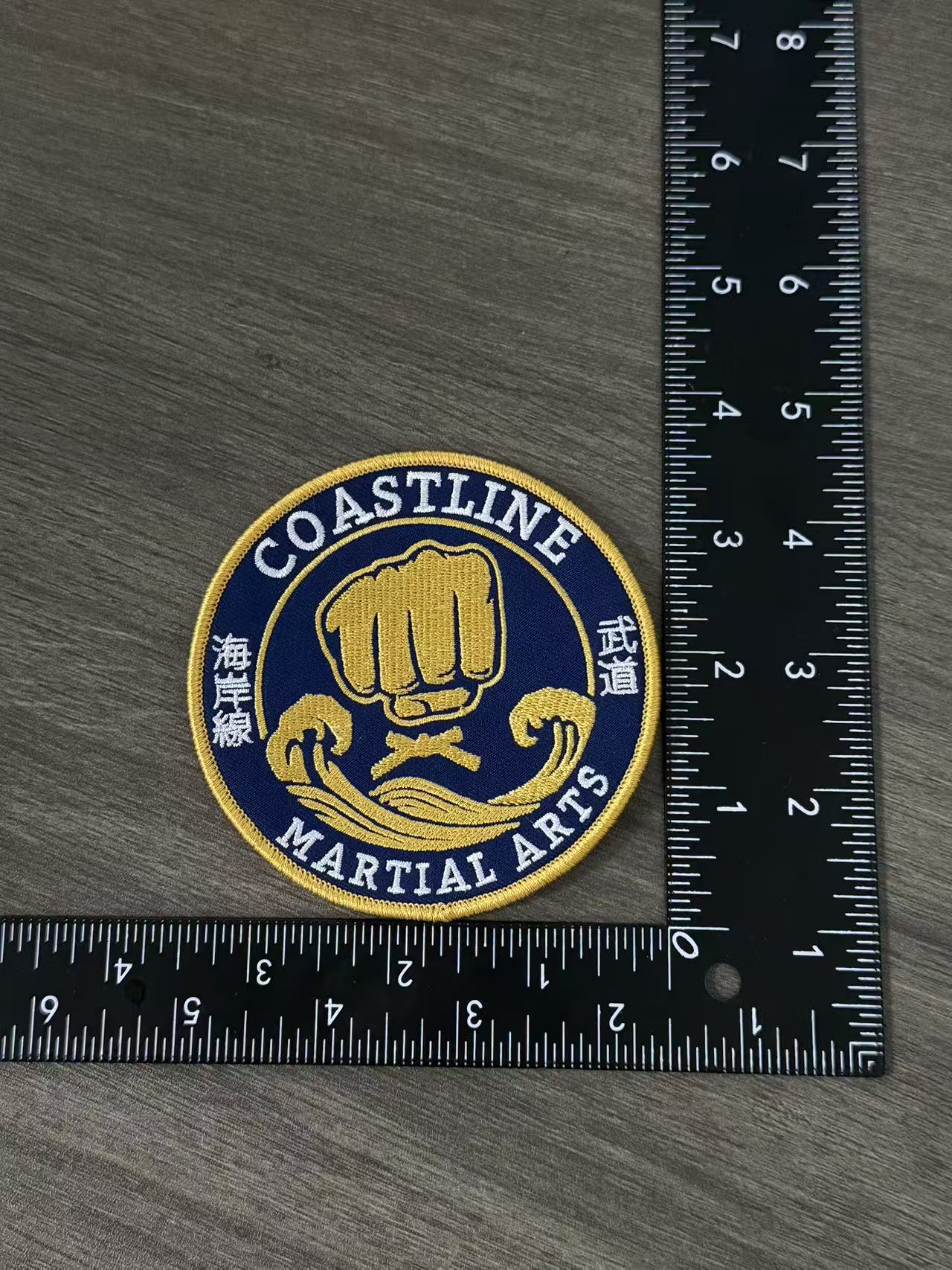 Coastline Martial Arts Badge - Black Belt Badge